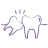 Loose or Partially Dislodged Tooth icon