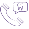 Phone and Tooth Icon
